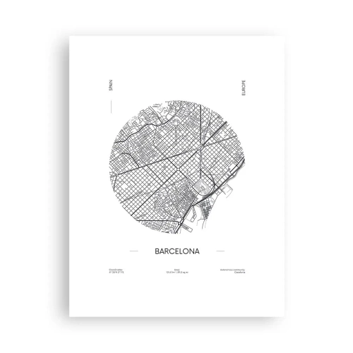 Plakat - Anatomia Barcelony - 30x40 cm