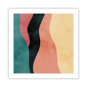 Plakat - Zgodna niezgodność - 50x50 cm