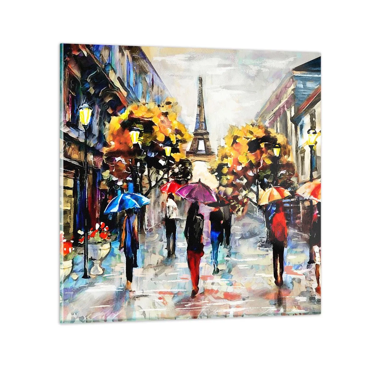 Obraz na szkle - Jesienią szczególnie piękny - 40x40 cm