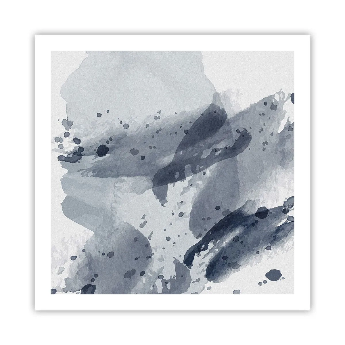 Plakat - Studium natury wody - 60x60 cm