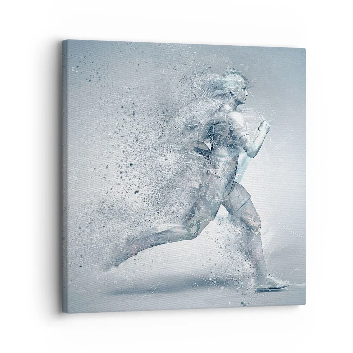 Obraz na płótnie - Energia krystalicznie czysta - 30x30 cm