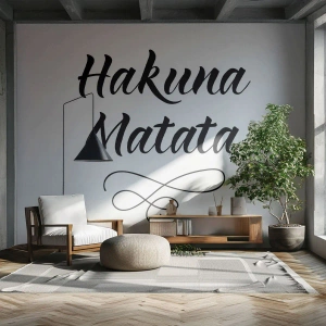 Fototapeta Standard Eco - Najlepsza rada - Typografia, Afirmacja, Maksyma - 500x350 cm