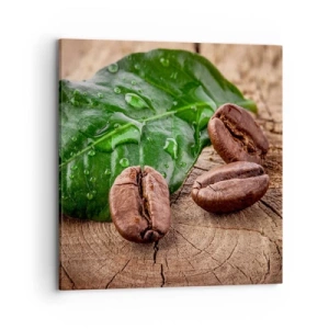 Obraz na płótnie - Najprawdziwsza i czarna - 70x70 cm