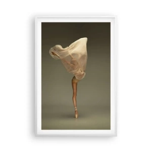 Plakat w białej ramie - Zaraz wzleci - 61x91 cm