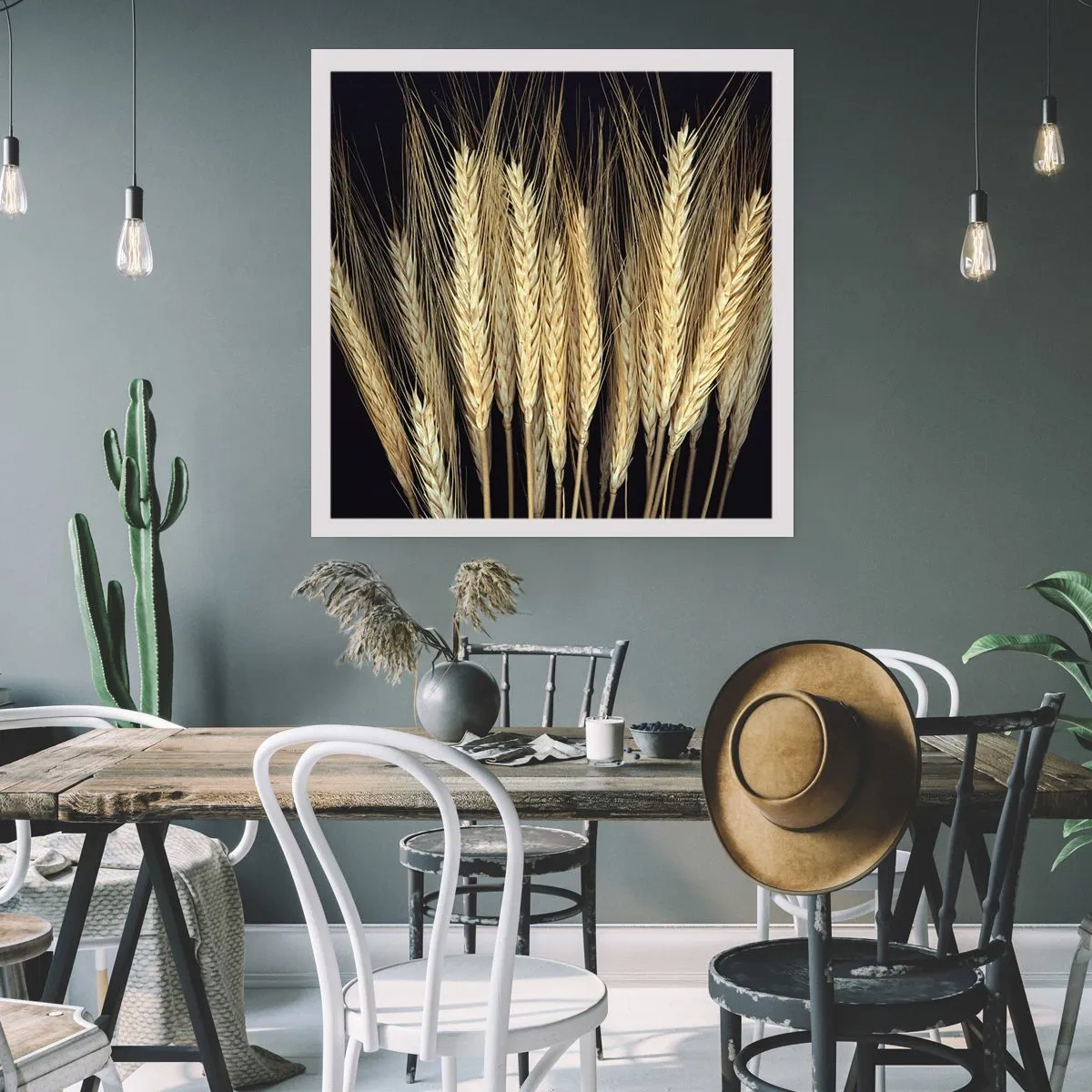 Plakat - Rustykalna magia - 30x30 cm