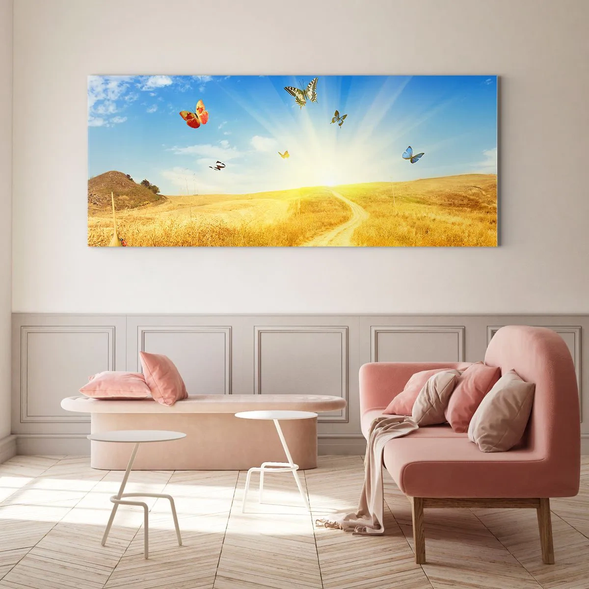 Obraz na szkle - I jak tu nie kochać lata? - 90x30 cm