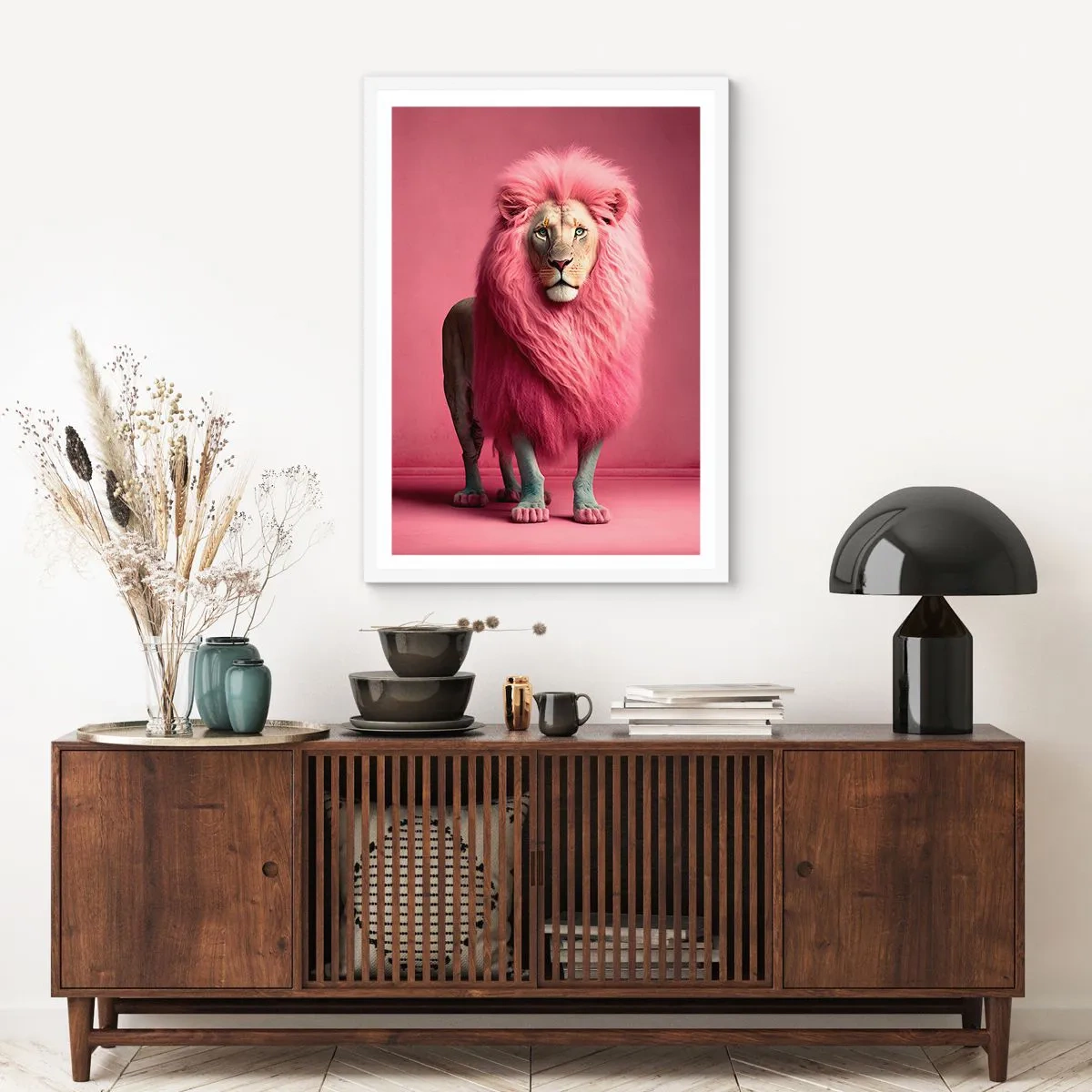 Plakat w białej ramie - I już się nie boisz - 50x70 cm