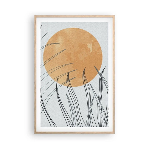 Plakat w ramie jasny dąb - Zawsze ku słońcu - 61x91 cm