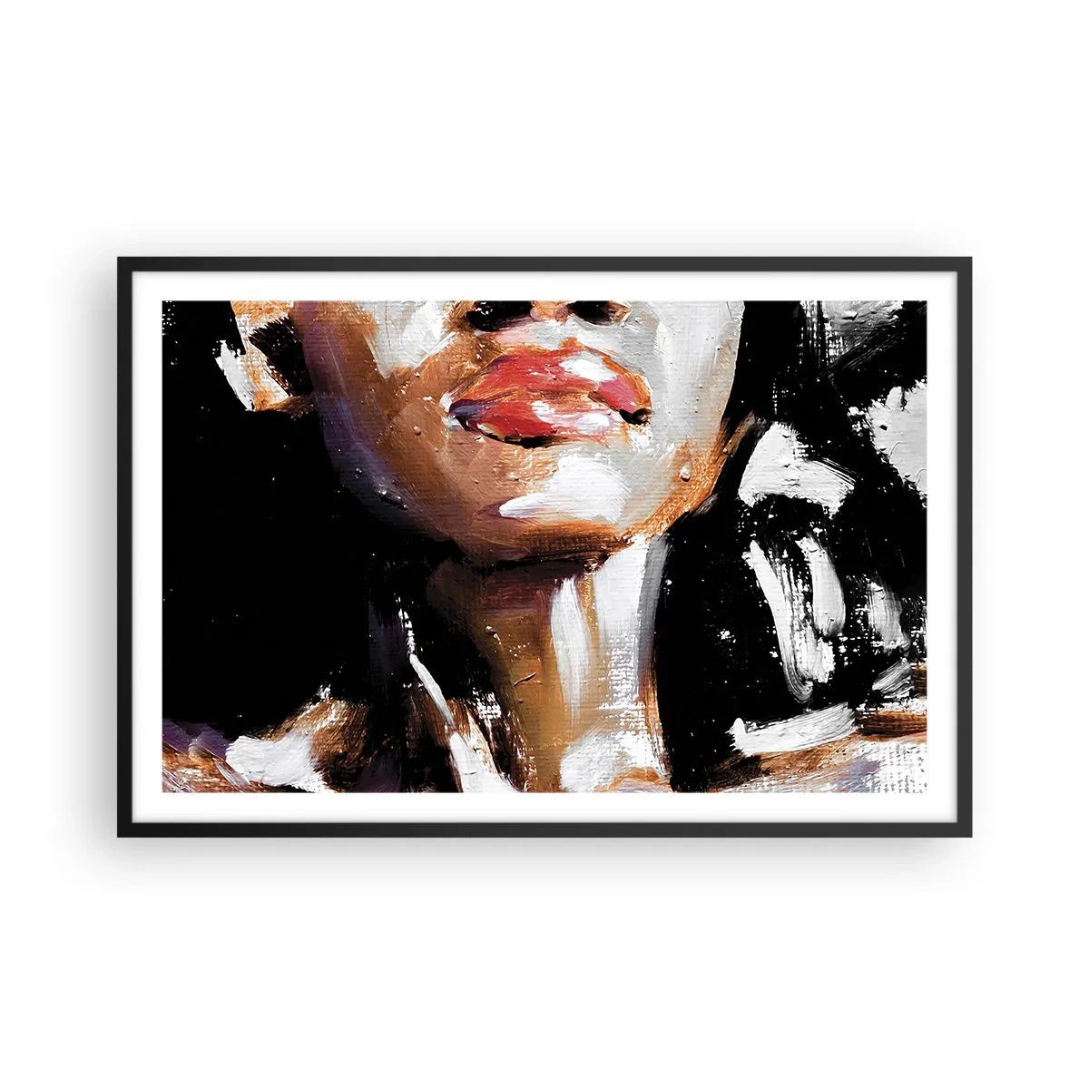 Plakat w czarnej ramie - Duma bez uprzedzeń - 91x61 cm
