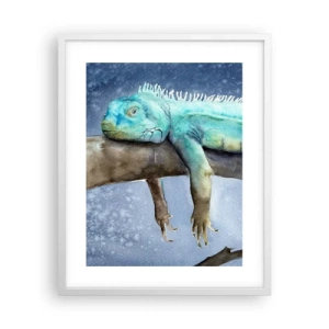 Plakat w białej ramie - Jest dobrze! - 40x50 cm