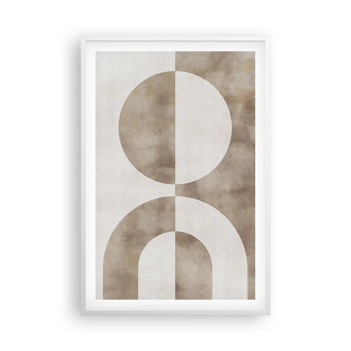 Plakat w białej ramie - Podobieństwa i różnice - 61x91 cm