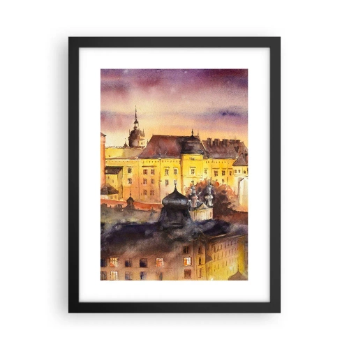 Plakat w czarnej ramie - Historia i baśń - 30x40 cm