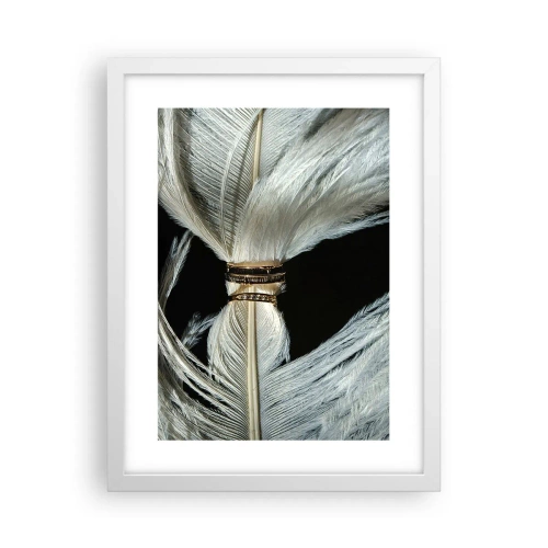 Plakat w białej ramie - ...i nie opuszczę Cię… - 30x40 cm