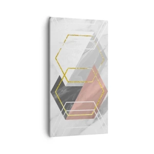 Obraz na płótnie - Kompozycja łańcuchowa - 55x100 cm