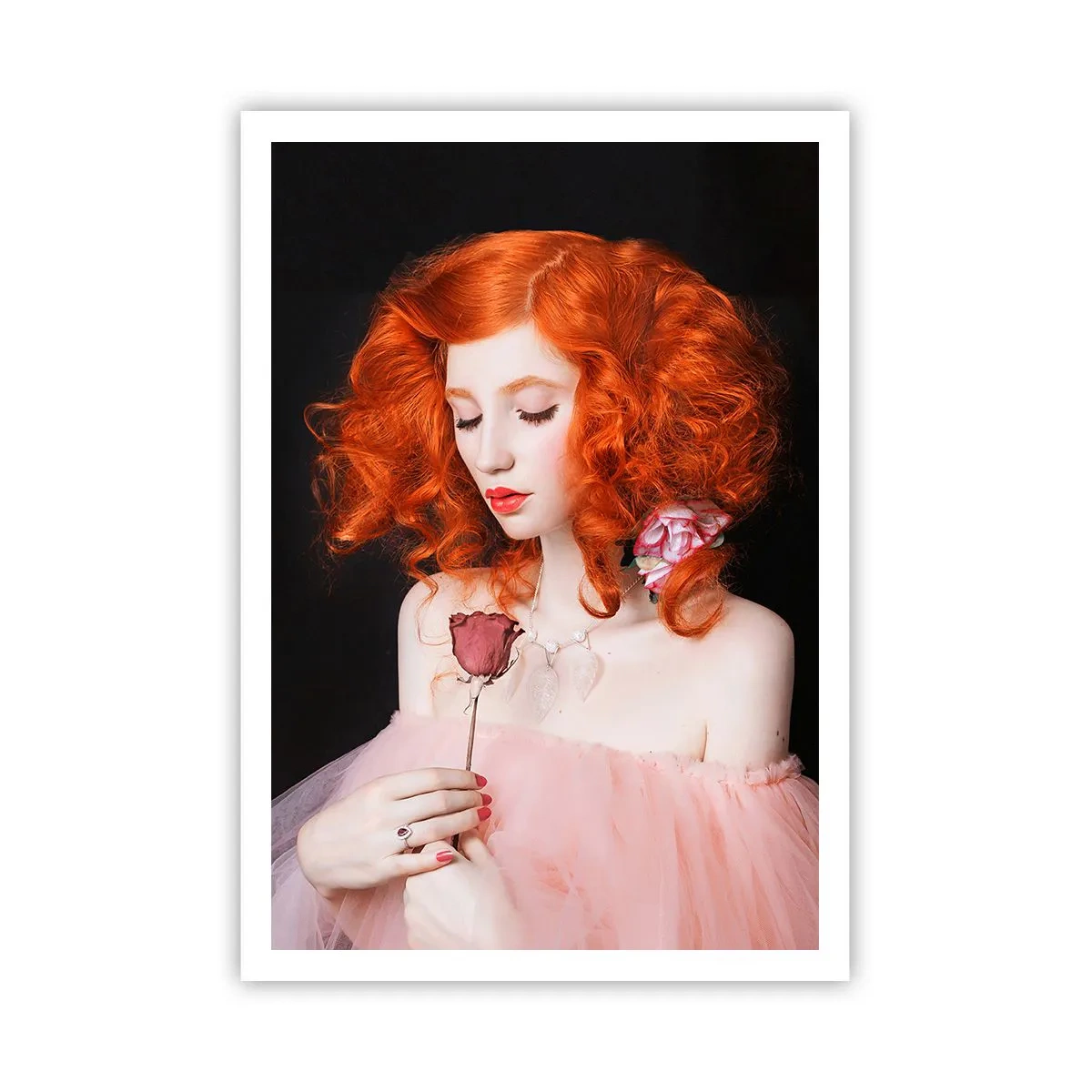Plakat - W barokowym stylu - 70x100 cm