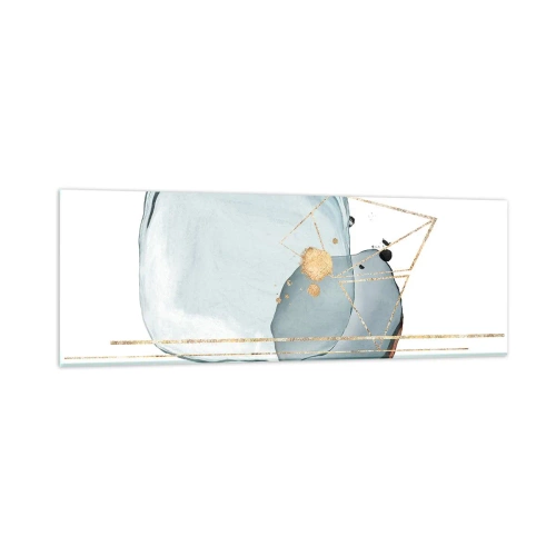 Obraz na szkle - Studium kropli - 90x30 cm