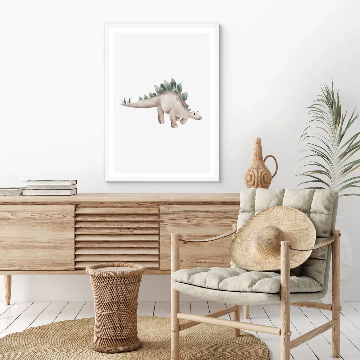 Plakat w białej ramie - Wasz przyjaciel - 30x40 cm