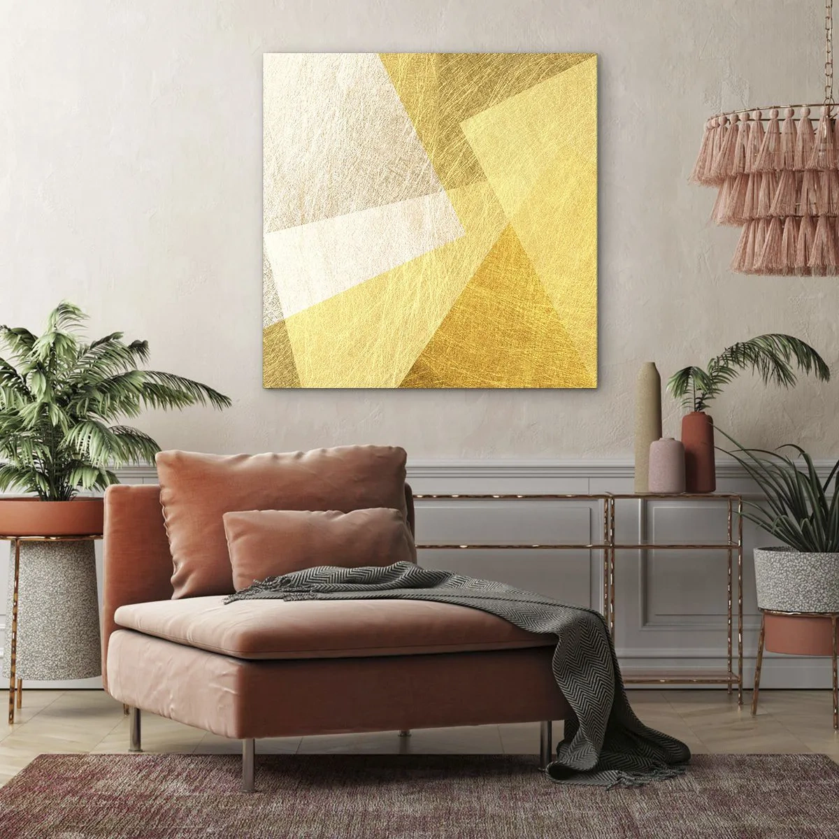 Obraz na płótnie - Pogoda geometrii - 30x30 cm