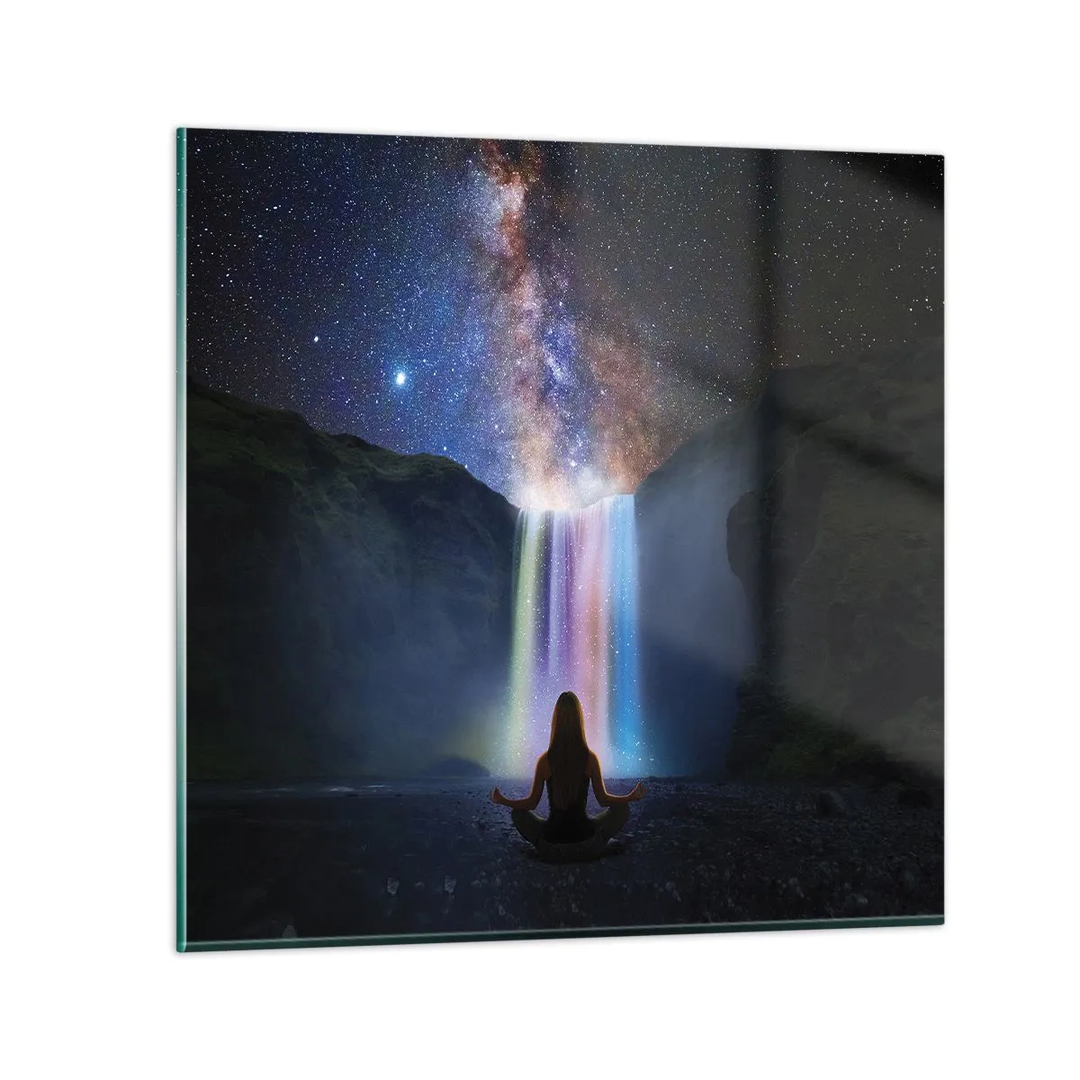 Obraz na szkle - Absolutna harmonia - 70x70 cm