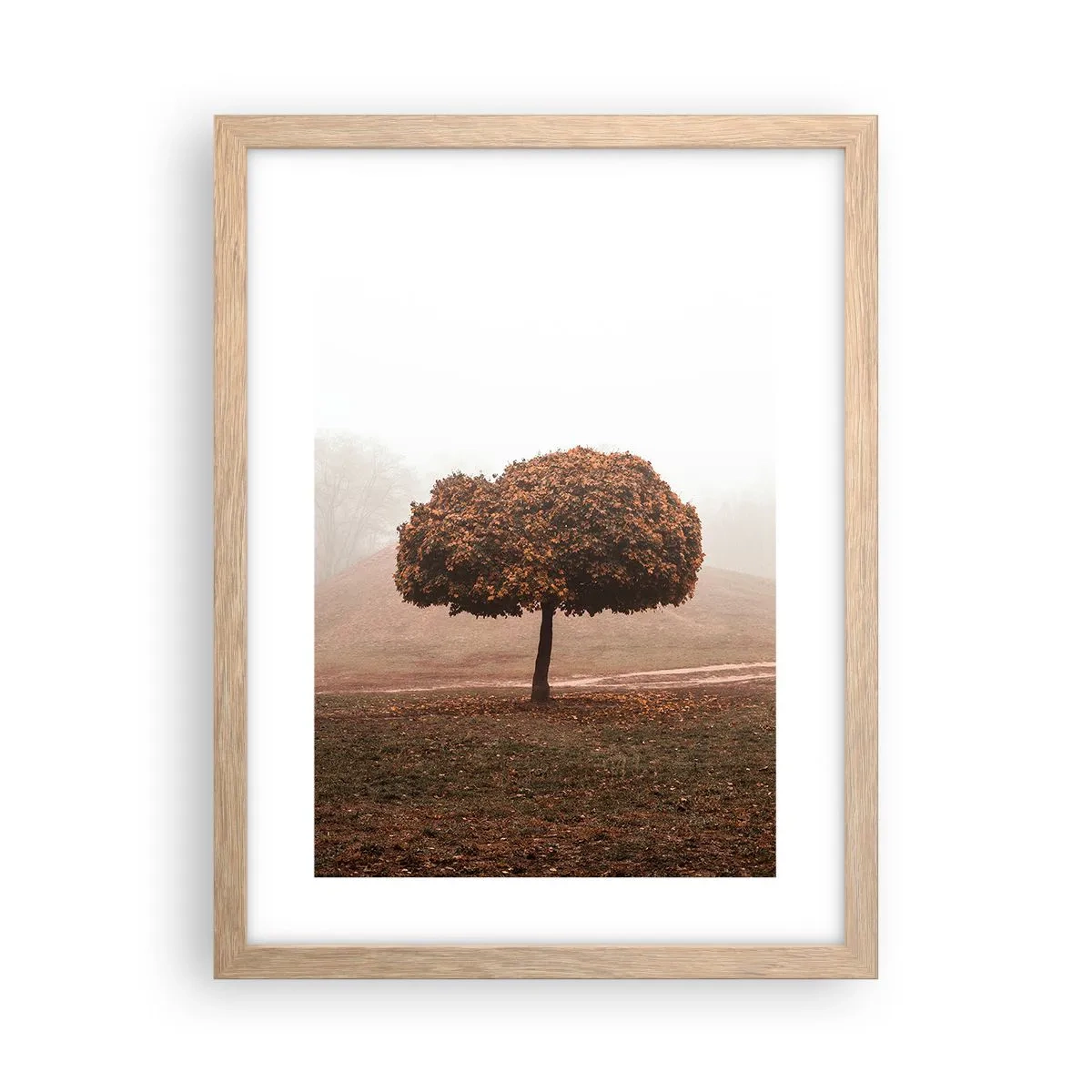 Plakat w ramie jasny dąb - Po pracowitym lecie - 30x40 cm