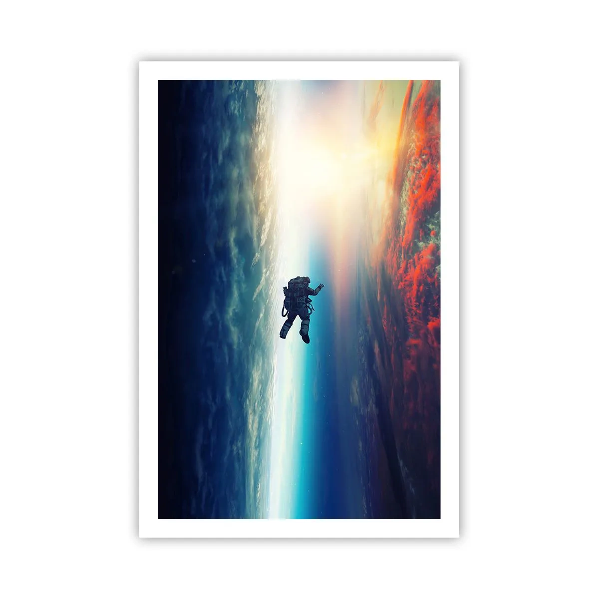 Plakat - Mierzyć się ze wszechświatem - 61x91 cm