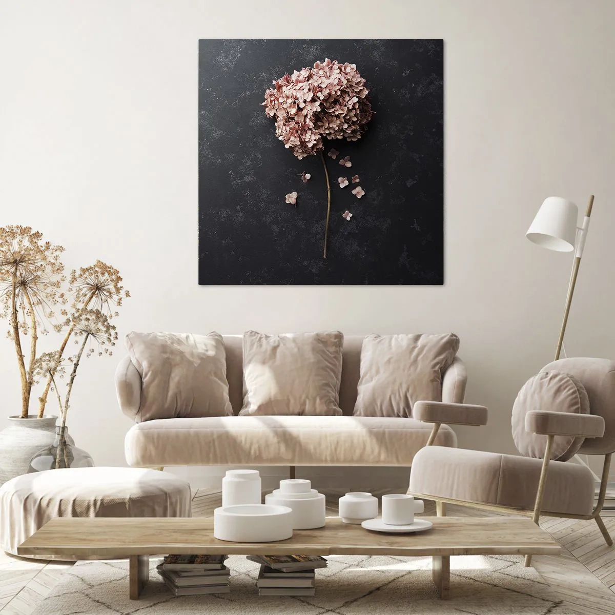 Obraz na płótnie - Prawdziwie romantyczny znak - 60x60 cm