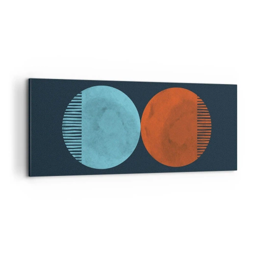 Obraz na płótnie - Tylko geometria? - 100x40 cm