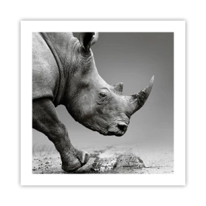 Plakat - Niepowstrzymana siła - 50x50 cm