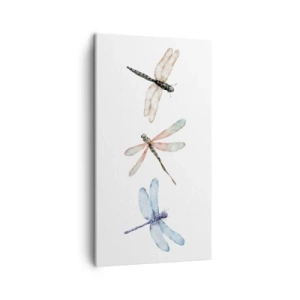 Obraz na płótnie - Ważki nieważkie - 45x80 cm