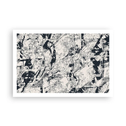 Plakat - Przenikanie przeciwieństw - 91x61 cm