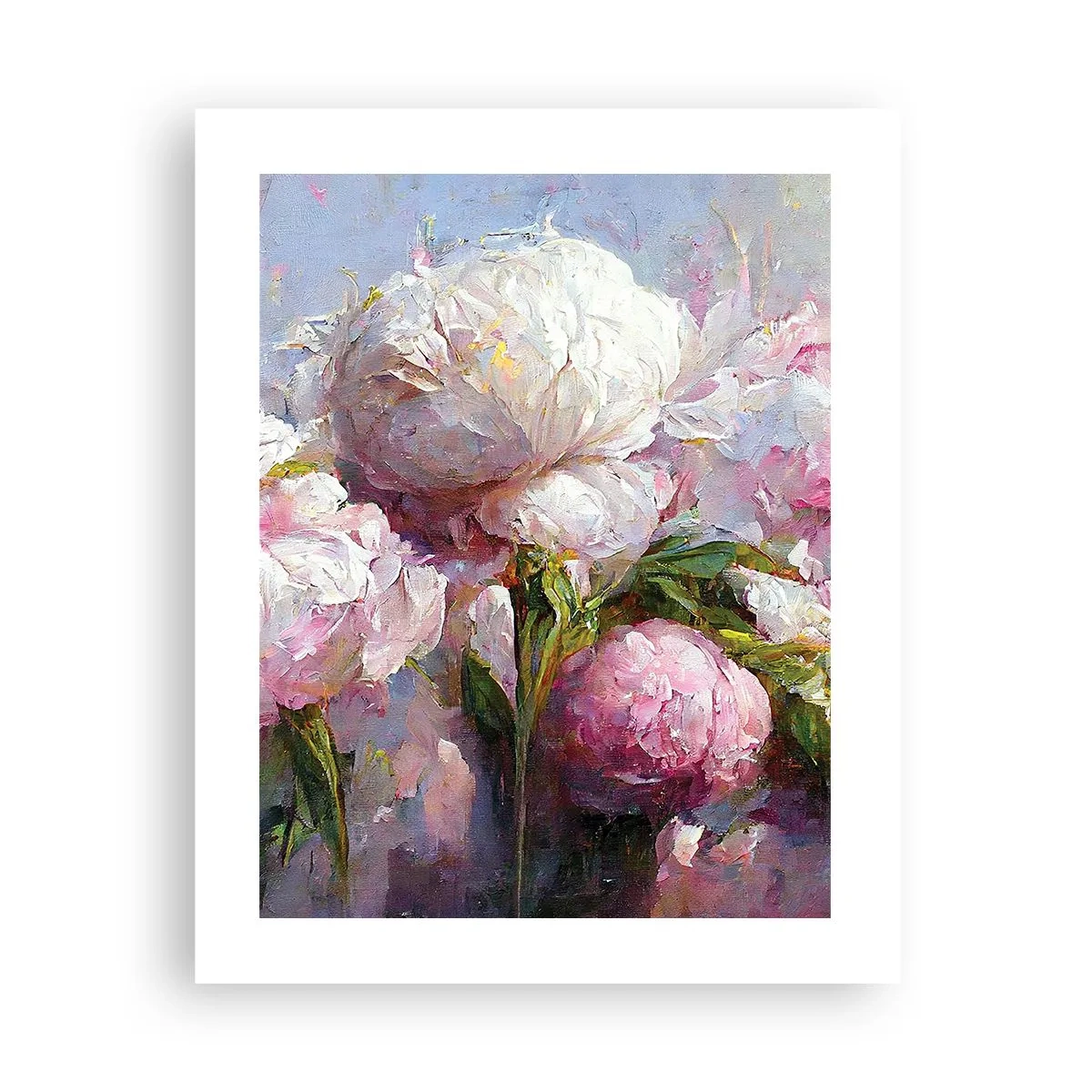 Plakat - Kipiący życiem bukiet - 40x50 cm