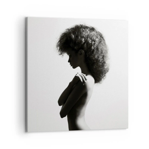 Obraz na płótnie - Jak kwiat na smukłej łodydze - 50x50 cm