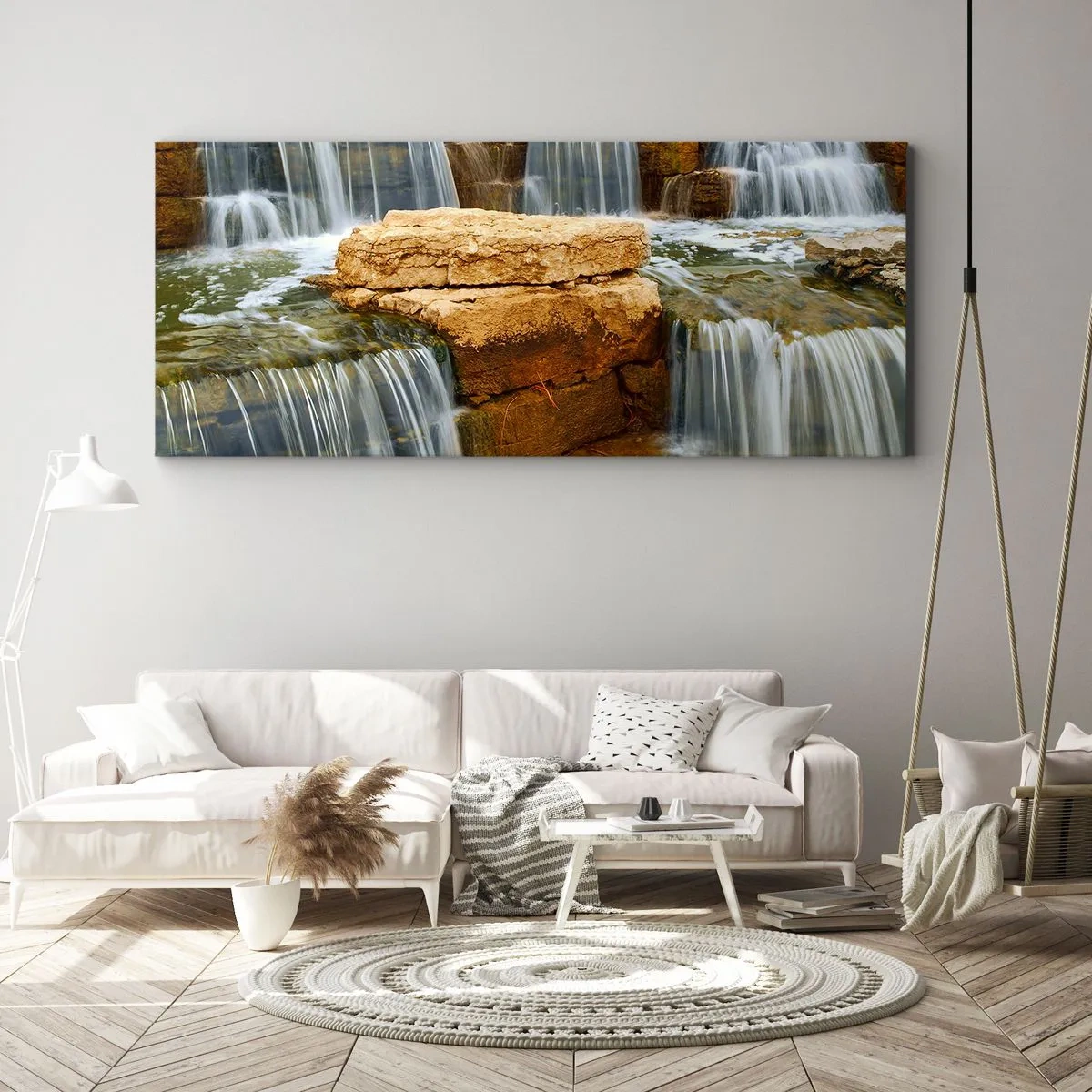 Obraz na płótnie - Schody do nieba - 100x40 cm