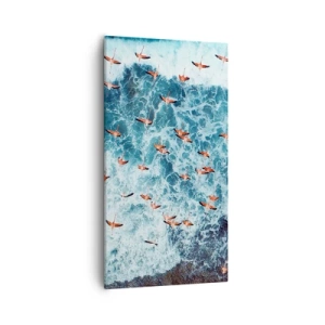 Obraz na płótnie - Nadmorska parada - 55x100 cm