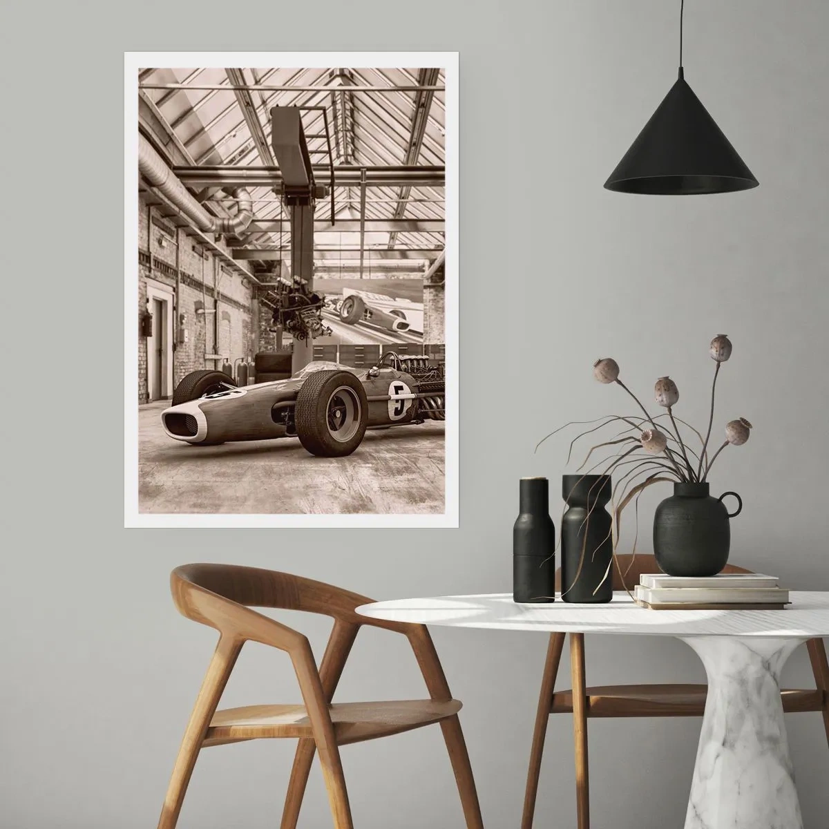 Plakat - Odpoczynek zwycięzcy - 30x40 cm