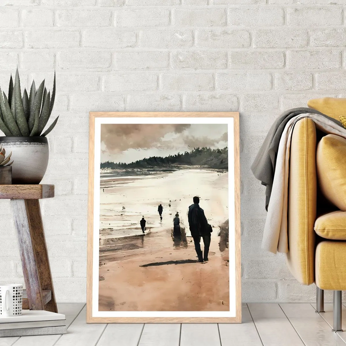 Plakat w ramie jasny dąb - Przywołani - 50x70 cm