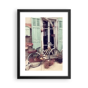 Plakat w czarnej ramie - Niech żyje prowincja - 30x40 cm