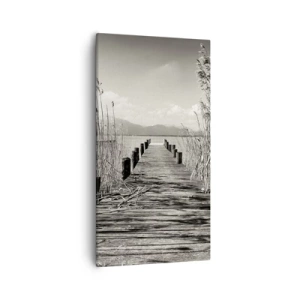 Obraz na płótnie - W zaciszu traw - 55x100 cm