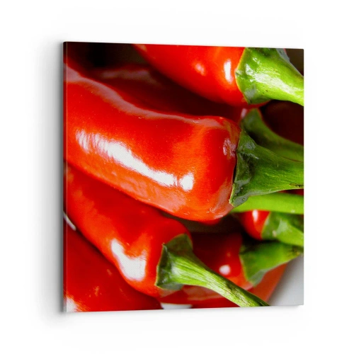Obraz na płótnie - Soczyste, błyszczące, gładkie - 70x70 cm