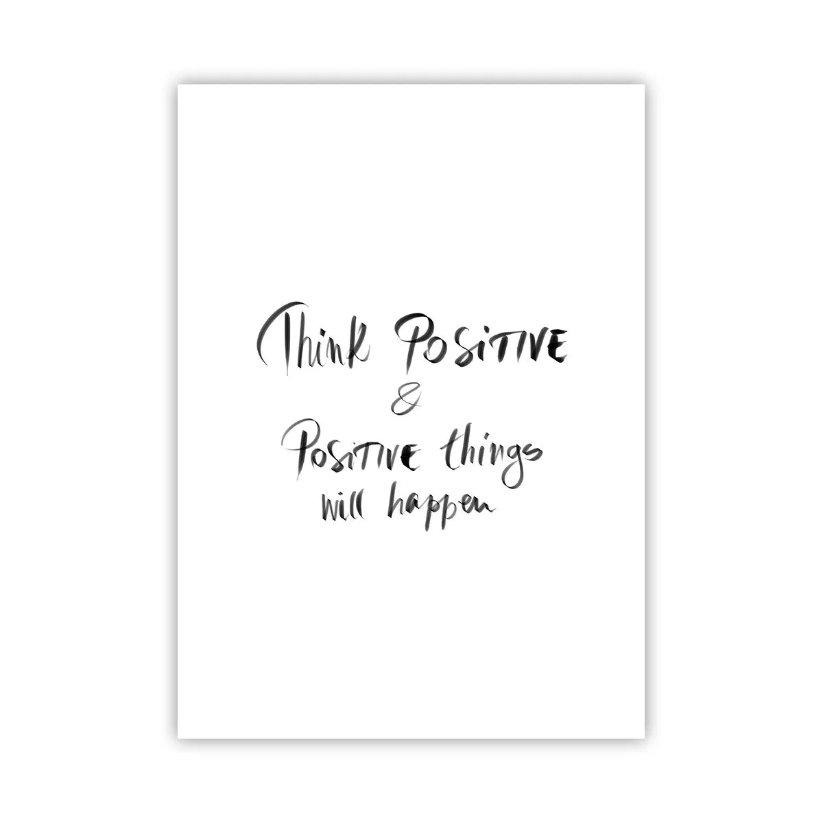 Plakat - Motywacyjny napis w czarno-białym stylu - 50x70cm - Jak żyć? - Nowoczesna dekoracja ścienna do salonu, kuchni i sypialni ARTTOR