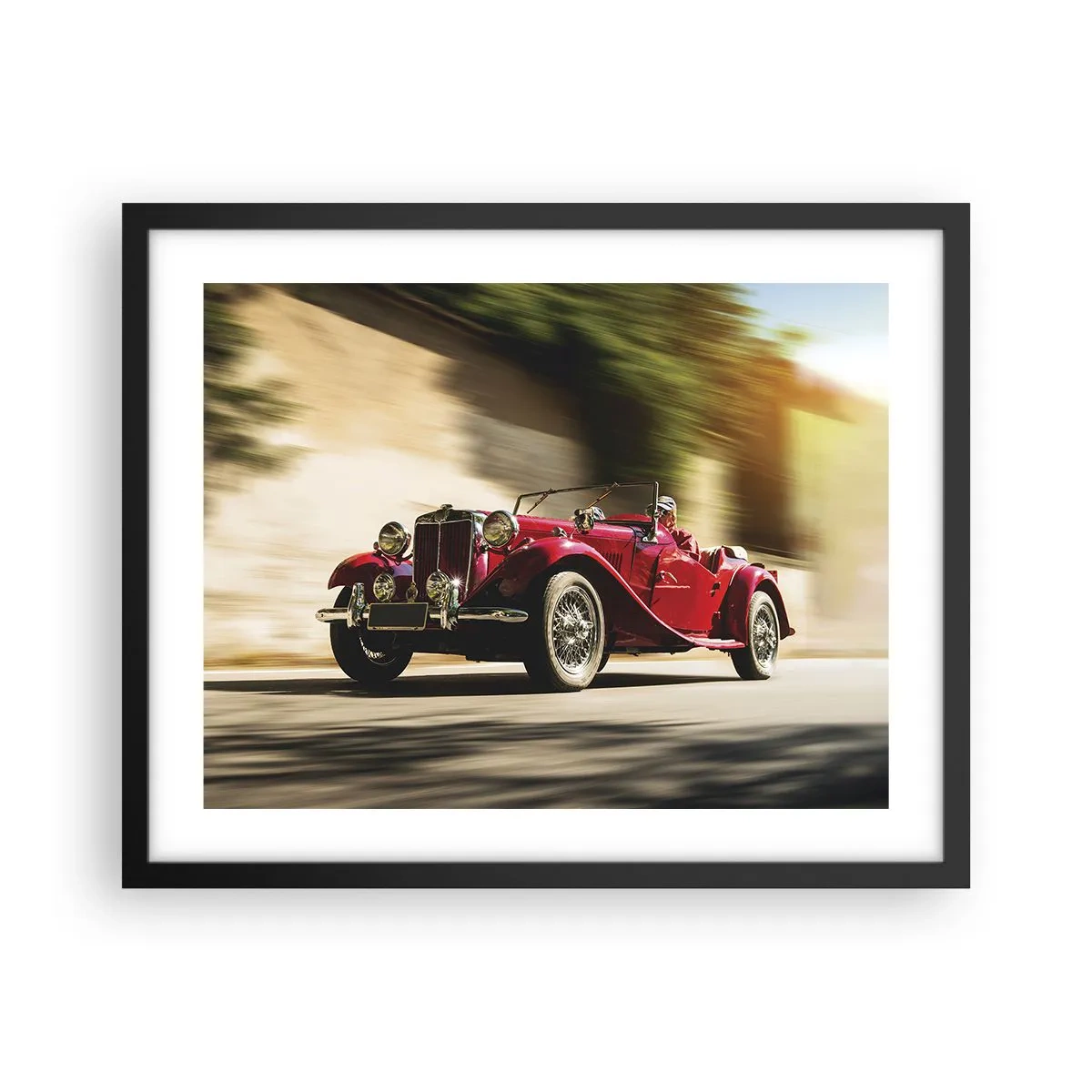 Plakat w czarnej ramie - Piękniejszy niż Nike z Samotraki - 50x40 cm