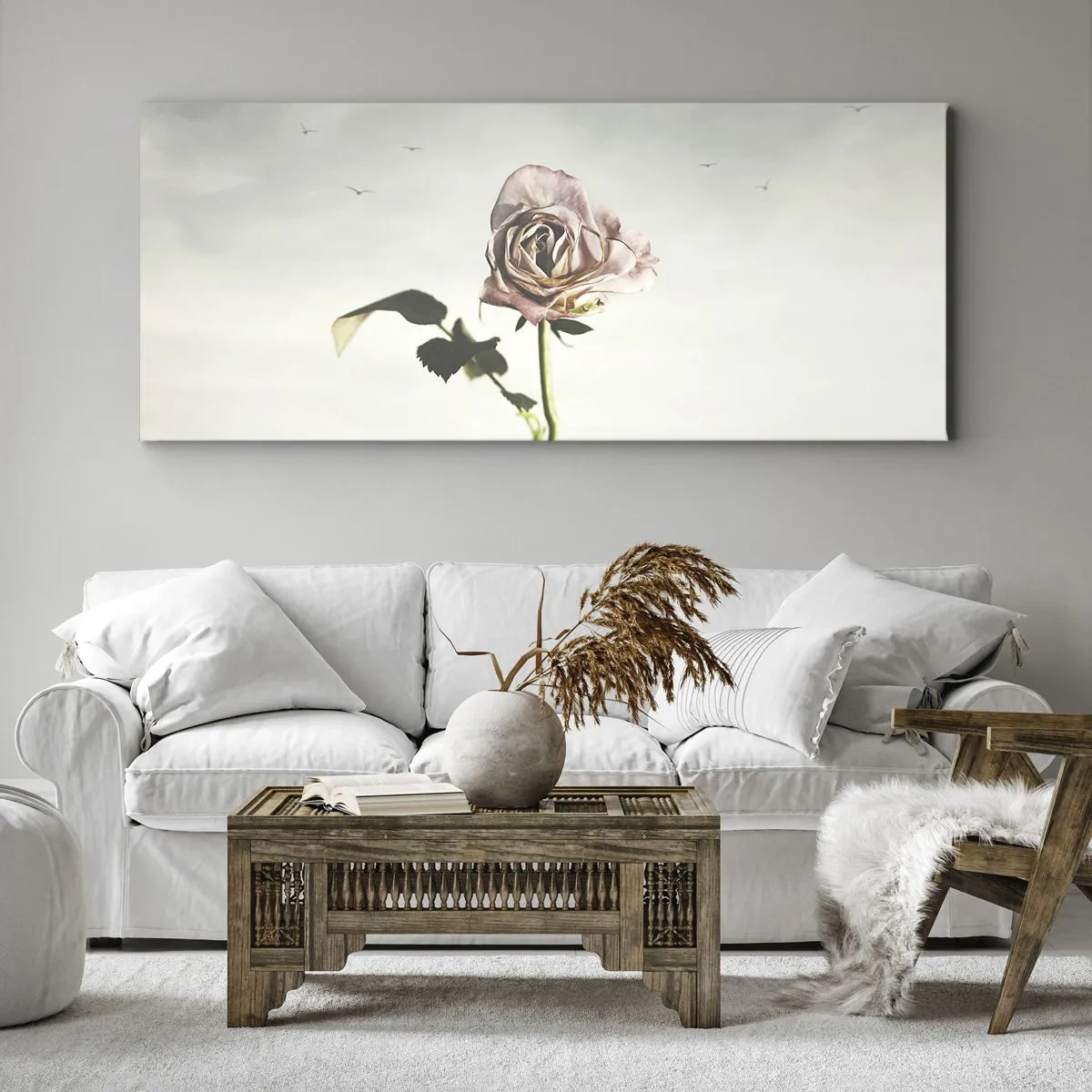 Obraz na płótnie - Powitanie wiosny - 100x40 cm