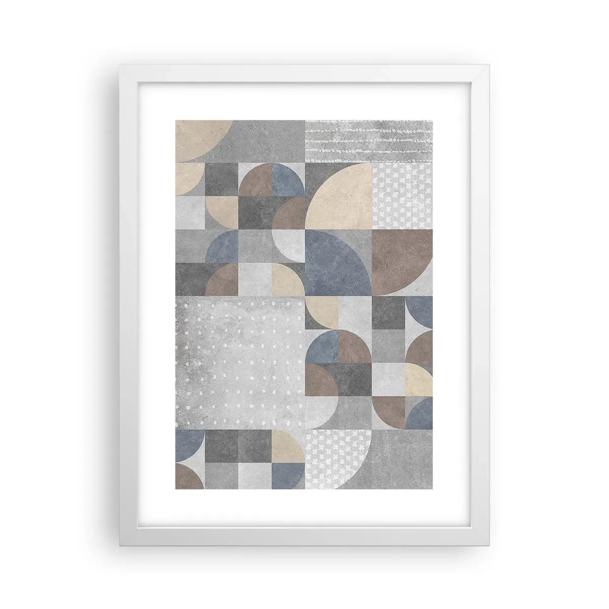 Plakat w białej ramie - Ceramiczna fantazja - 30x40 cm