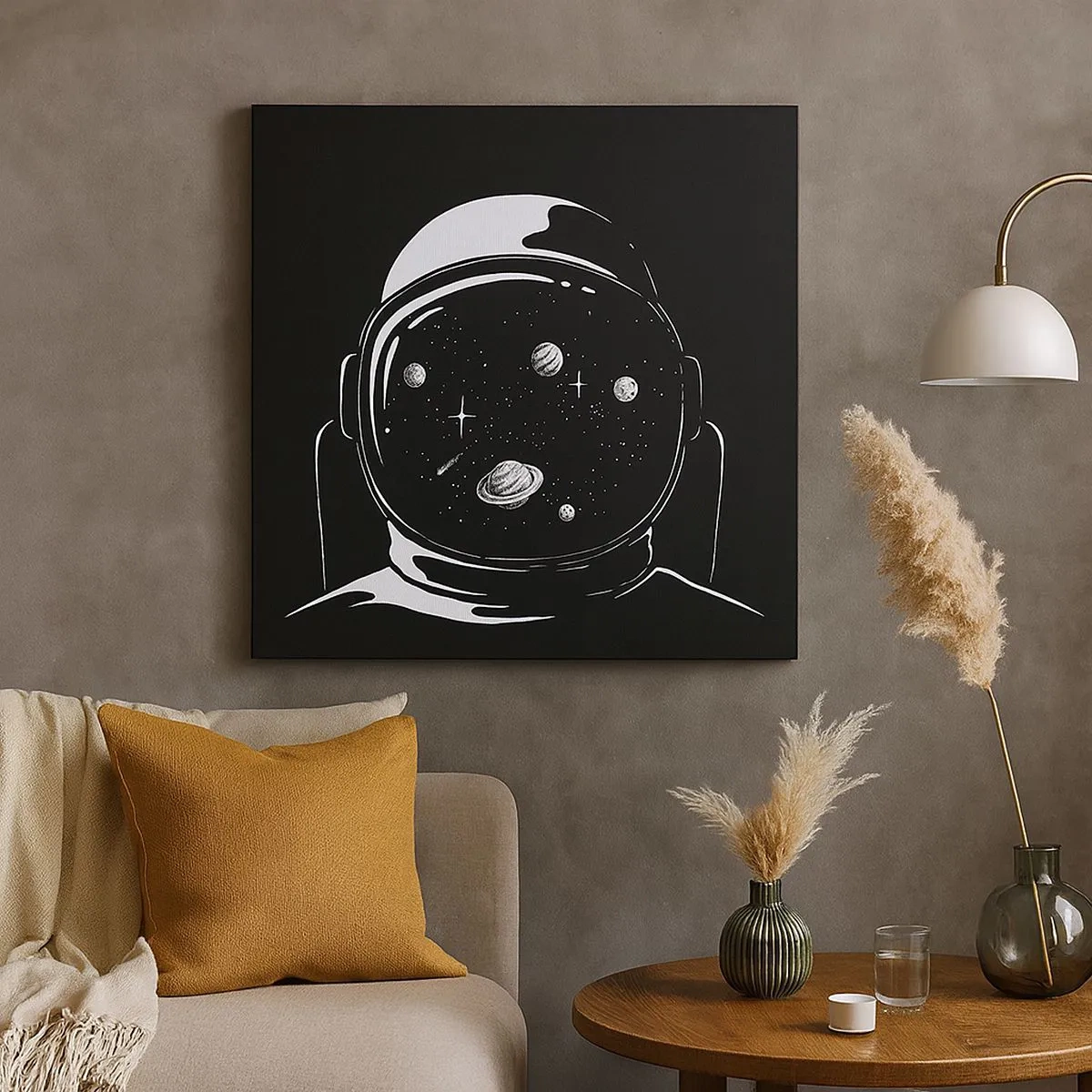 Obraz na płótnie - Niezły widok - 30x30 cm