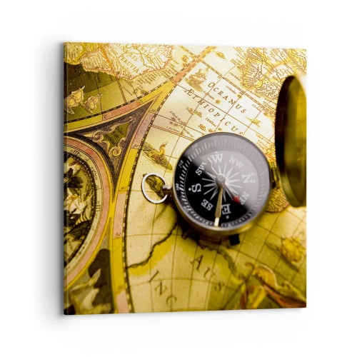 Obraz na płótnie - A może na kraniec świata? - 70x70 cm