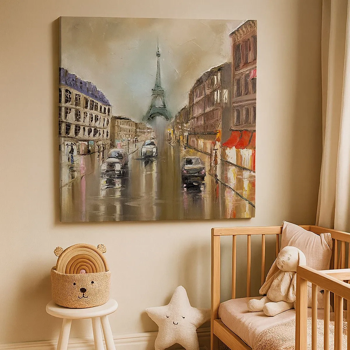 Obraz na płótnie - Liczy się tylko ona - 30x30 cm