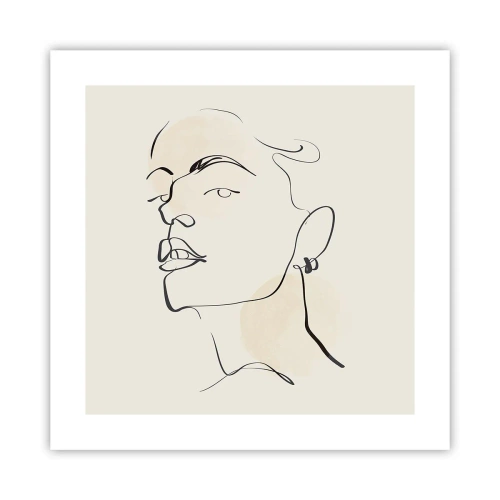 Plakat - Dumne spojrzenie - 40x40 cm