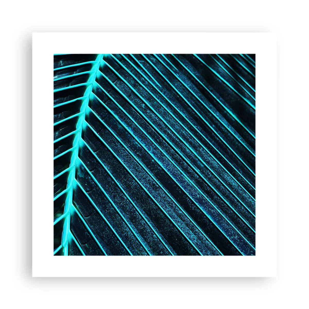 Plakat - Faktura zieleni - 40x40 cm