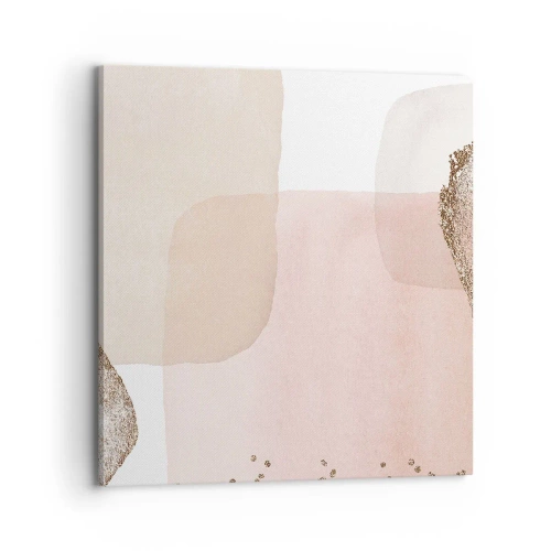 Obraz na płótnie - Spojrzenie przez kolor - 70x70 cm