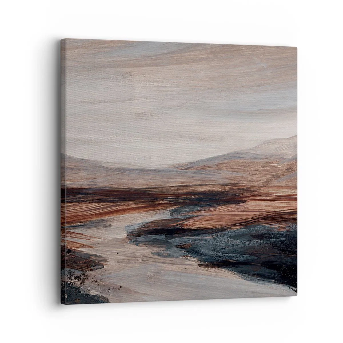 Obraz na płótnie -  Spokojna dolina - 30x30 cm